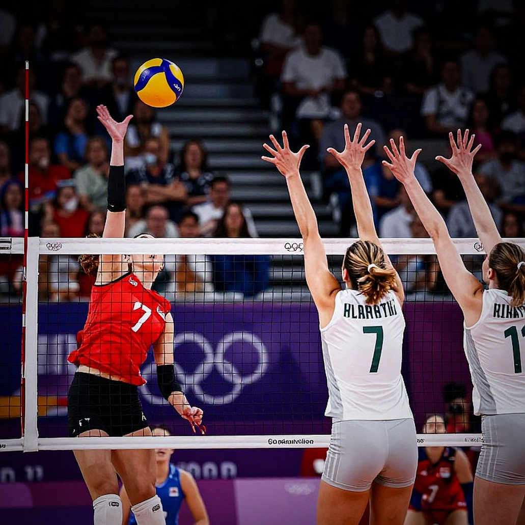 Khi libero 14 tuổi đứng trước cú đập của ngoại binh Mruzik